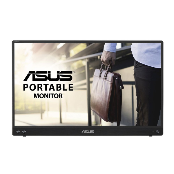 ASUS MB16ACV számítógép monitor 39,6 cm (15.6") 1920 x 1080 pixelek Full HD LED Fekete
