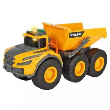 Dickie Volvo: csuklós dömper - 23 cm, fénnyel és hanggal (203723004)
