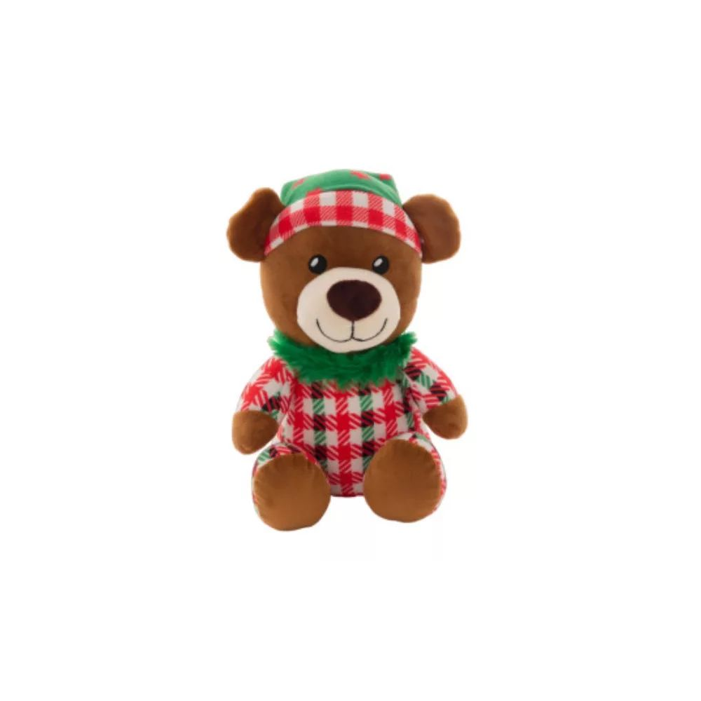 Karácsonyi Aranyos Maci plüssfigura 22 cm (SS00155)