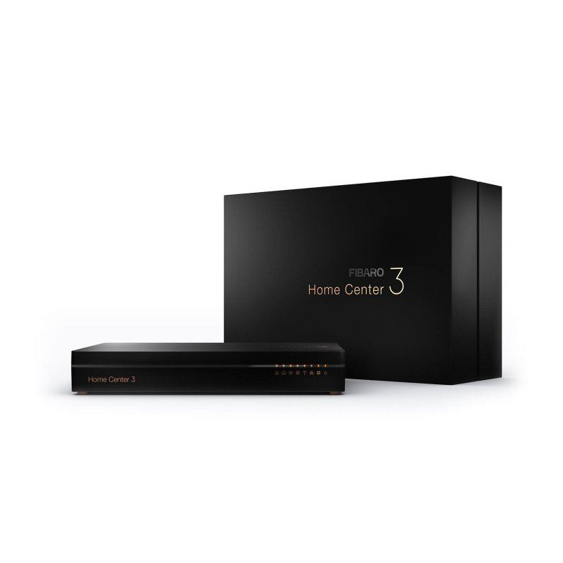 Fibaro Home Center 3 központi egység fekete (FGHC3) (FGHC3)