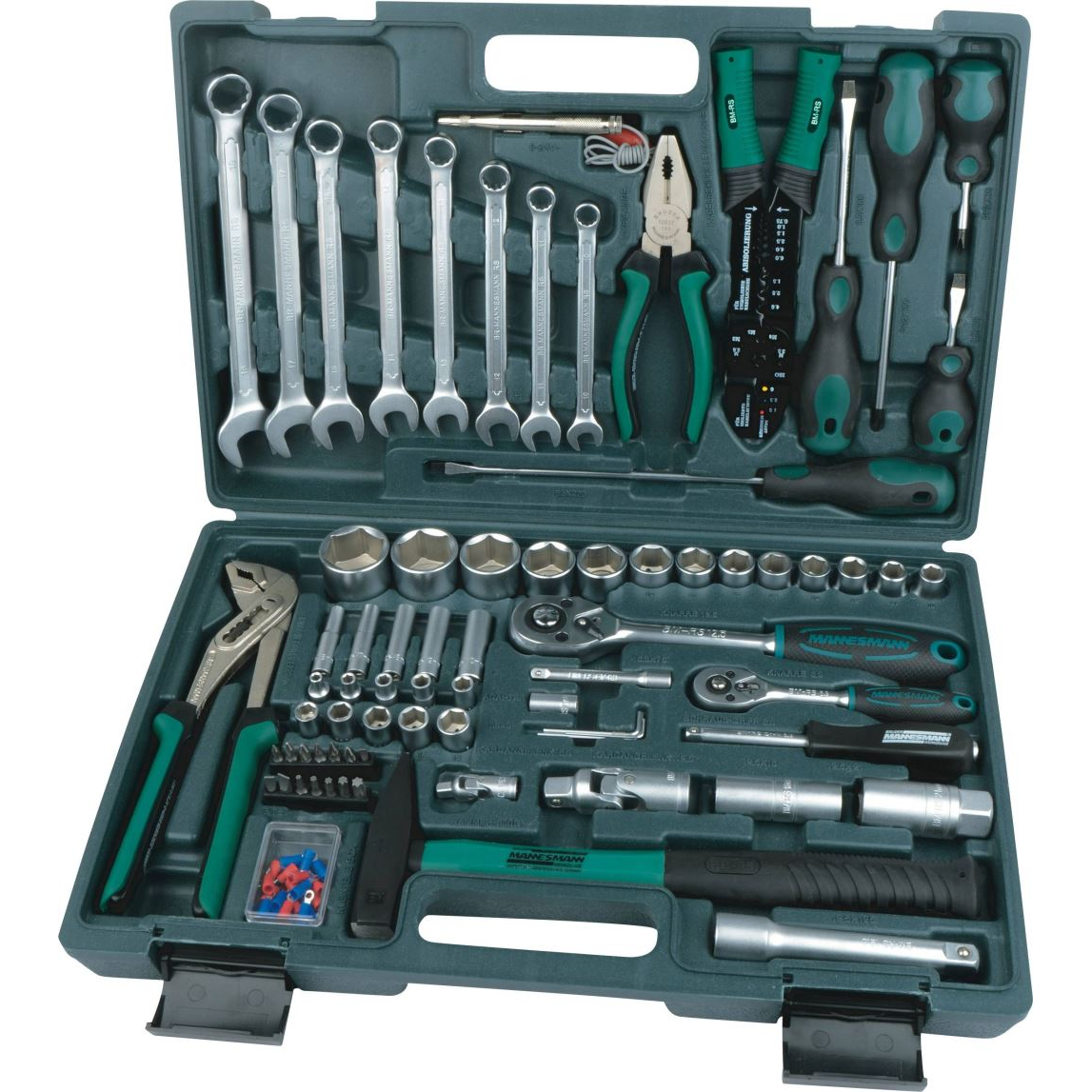 Brüder Mannesmann M29099 szerszámos hordtáska tartalommal, 99 részes (M29099)