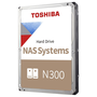 Хард диск Toshiba N300 NAS Bulk, 8TB, 7200 оборота/минута, 256 MB, SATA III