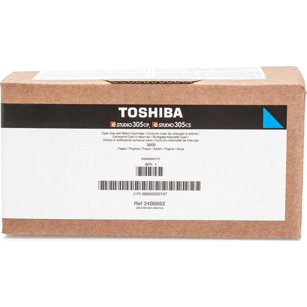 Toner Toshiba 24B6692 modrý (cyan)