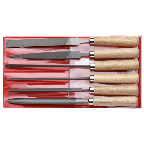  Gedore GEDORE red Key File Set 6-pieces