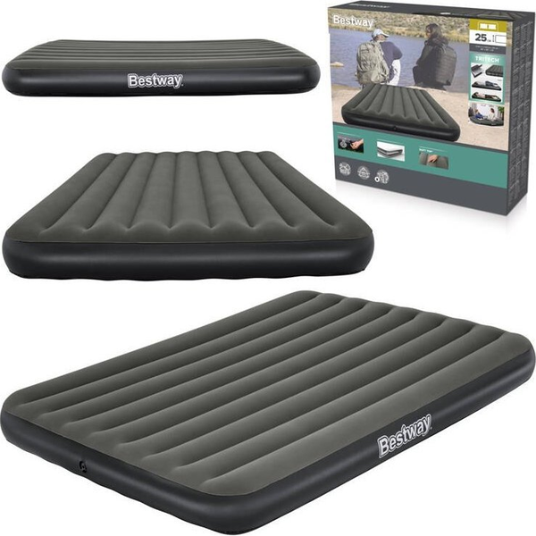 Bestway 6713N / 23 materasso ad aria Doppio materasso Nero Unisex
