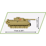 Cobi Blocks Tiger I 131 tank modell (1:72)