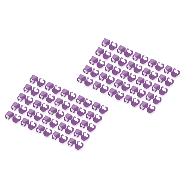 DIGITUS Farbclips für Patchkabel -  Violett