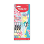 OBOUSTRANNÝ ZVÝRAZŇOVAČ MAPED FLUO DUO 6 KOL PASTEL