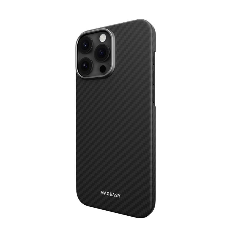 SwitchEasy MPH67P2595D24 iPhone 16 Pro Max Magsafe Hátlapvédő Telefontok - Fekete (MPH67P2595D24)