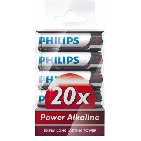 Philips Power Alkaline LR6P20T/10 husholdningsbatteri Engangsbatteri