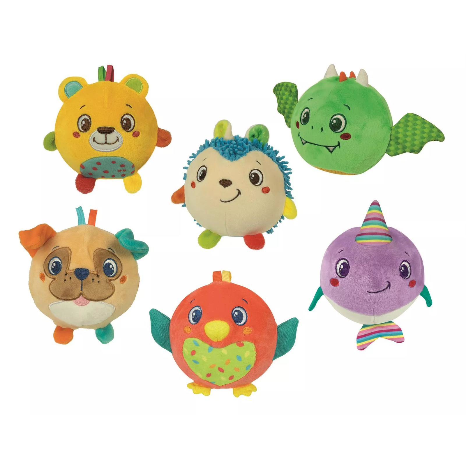 Clementoni Csörgő plüss állatfigura Babáknak - Többféle (17683)