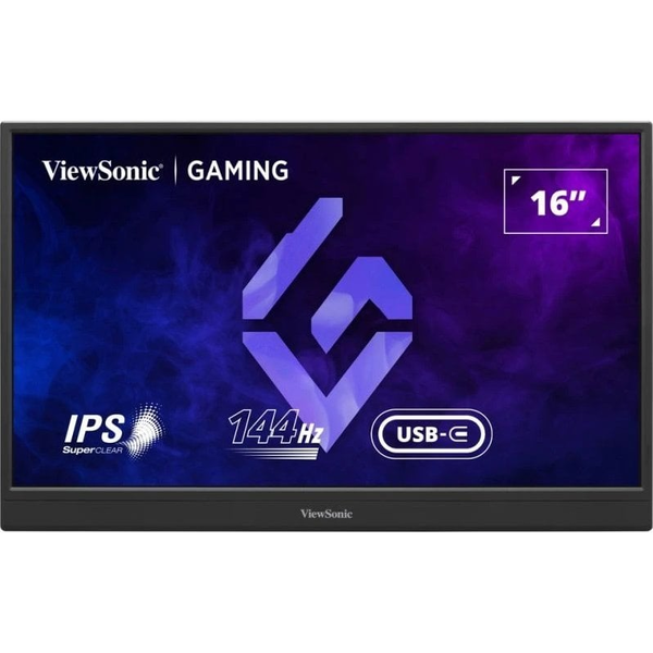 Viewsonic VX1654 Bærbart tv og skærm Bærbar skærm Sort 39,6 cm (15.6") LED 1920 x 1080 pixel