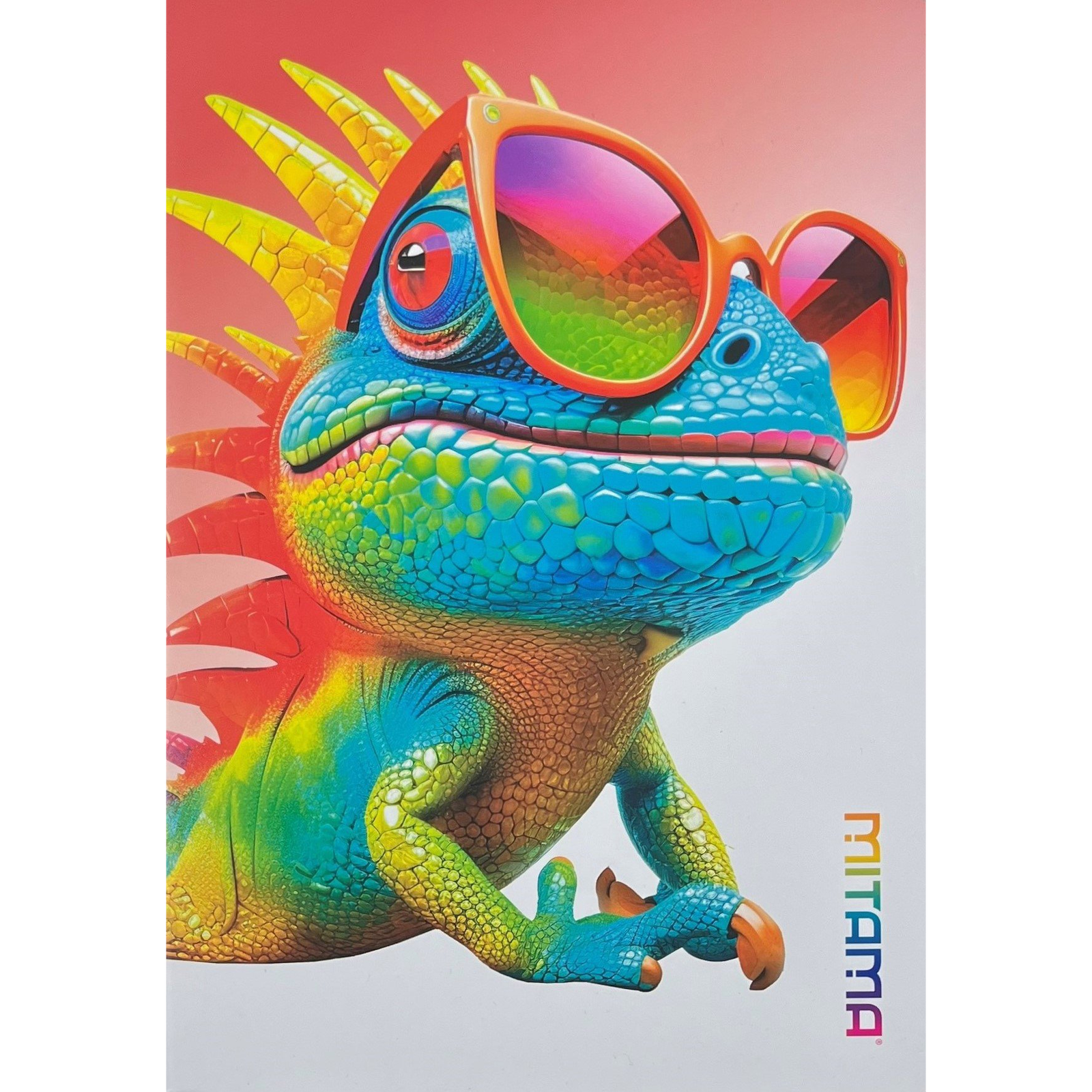 MITAMA Lizard, A4, négyzetrácsos, 40+2 lap (62732-90102)