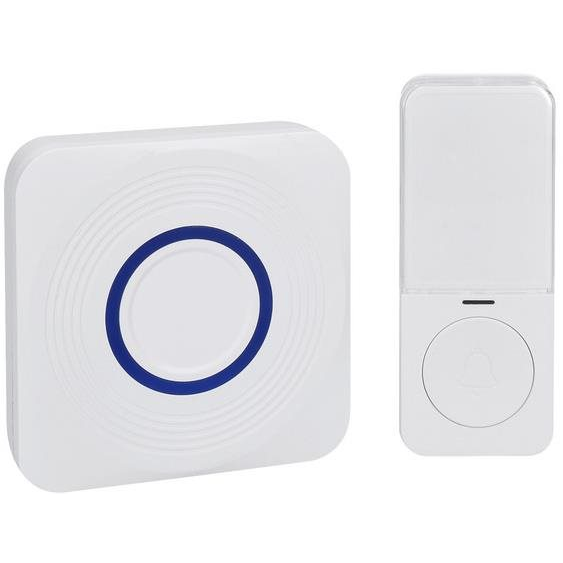 Solight vezeték nélküli csengő, elemes + USB, 200 m, fehér, learning code (1L73)