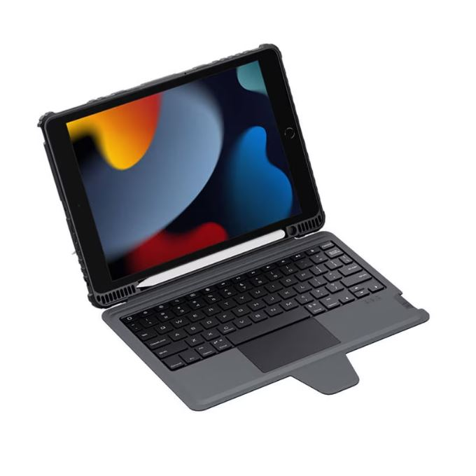 Nillkin Bumper Combo billentyűzetes defender tok QWERTY angol nyelvű fekete (GP-124732) (GP-124732)