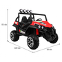 Ramiz Grand Buggy 4x4 LIFT Elektromos autó - Piros