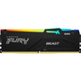 Paměť Kingston Fury Beast RGB, DDR5, 32 GB, 5200MHz, CL36
