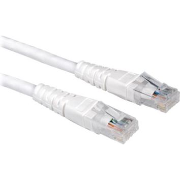 VALUE Patchkabel Kat.6 Class E UTP weiss 1m