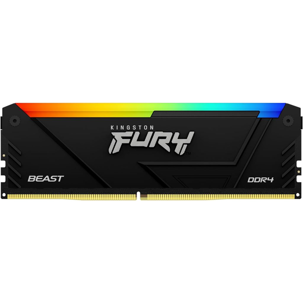 Памет RAM, Kingston, DDR4, 3200MHz, CL 16GB, Multicolor