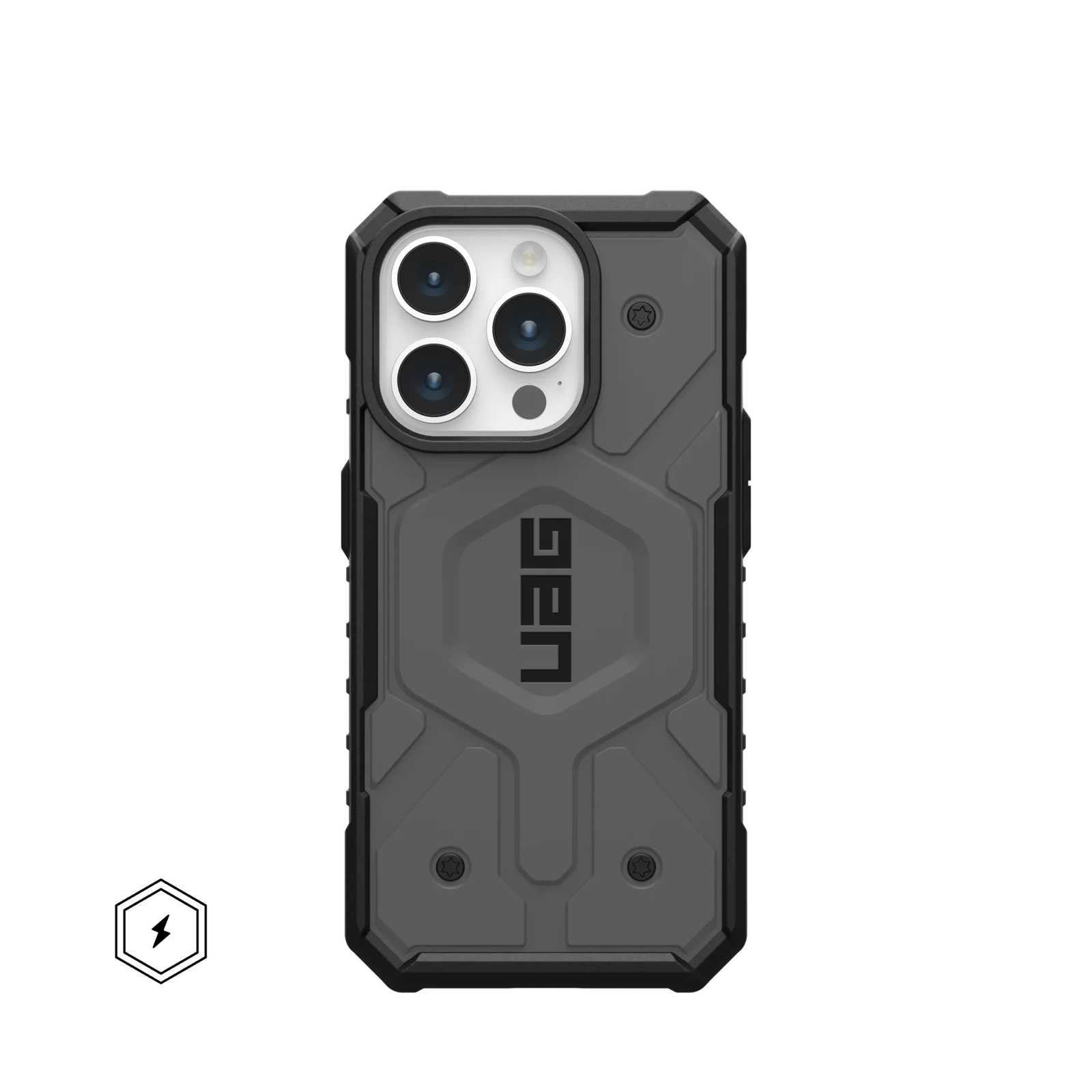 UAG Pathfinder MagSafe Apple iPhone 15 Pro Tok - Ezüst (114281113333)
