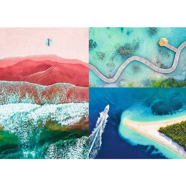 Puzzle Trefl Unlimited Fit Technology 500 dílků Nad vodou 37459