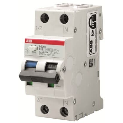 FI/LS-Schalter DS201A-B10/0,03 B 2x10A-0,03A 2CSR255180R1105