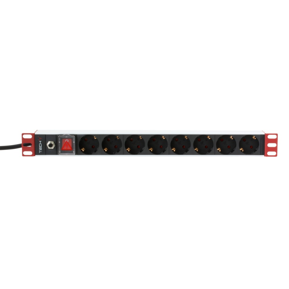 Techly I-CASE STRIP-61UDIT rack tartozék Tápkábel állvány (106893)