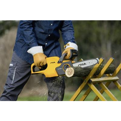 STIGA CS 100e Akku Láncfűrész Akkuval, Töltővel Penge hossza 250 mm (271404101/ST1) (271404101/ST1)