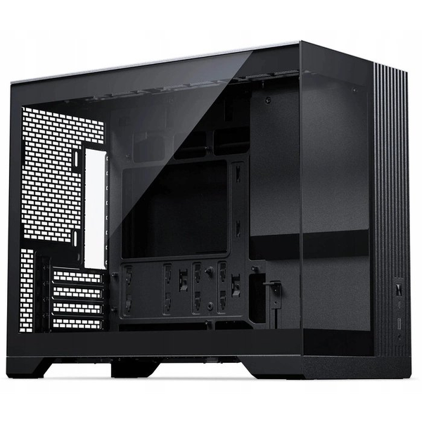 PHANTEKS XT V3 MATX ház, 3 db 120 mm-es ventilátorral, edzett üveg ablak, fekete