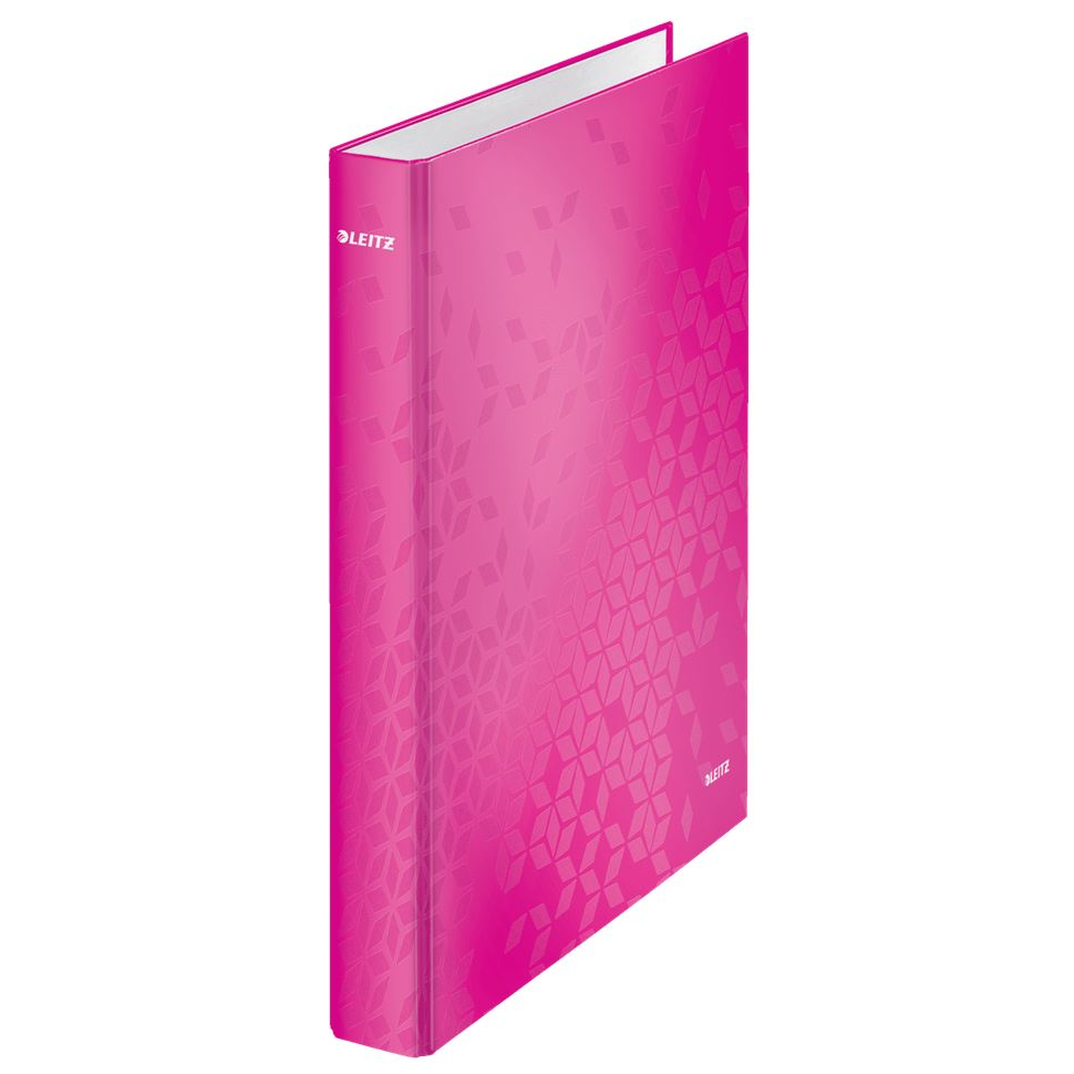 Leitz WOW laminált gyűrűskönyv rózsaszín (42420023) (lei42420023)