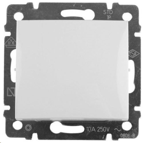 Legrand Valena Life egypólusú kapcsoló 10 AX fehér (752101)