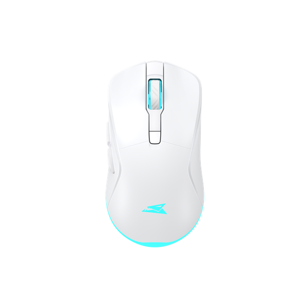 BARACUDA BGM-122W TURTLE-W vezetékes gamer egér, 3200 DPI, fehér (BC BGM-122W)