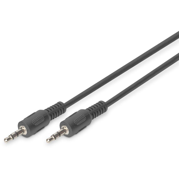 ASSMANN Electronic 3.5mm M/M, 2.5m audio kabel 2,5m černý