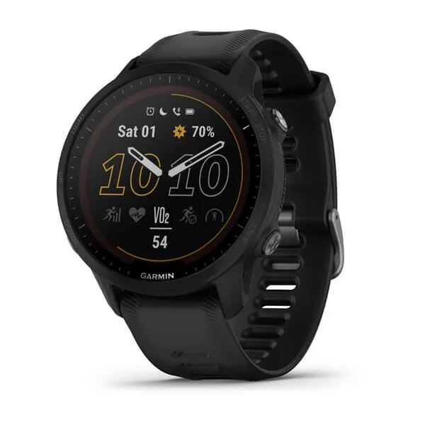 Garmin Forerunner 955 Solar futóóra fekete (010-02638-20) (010-02638-20)