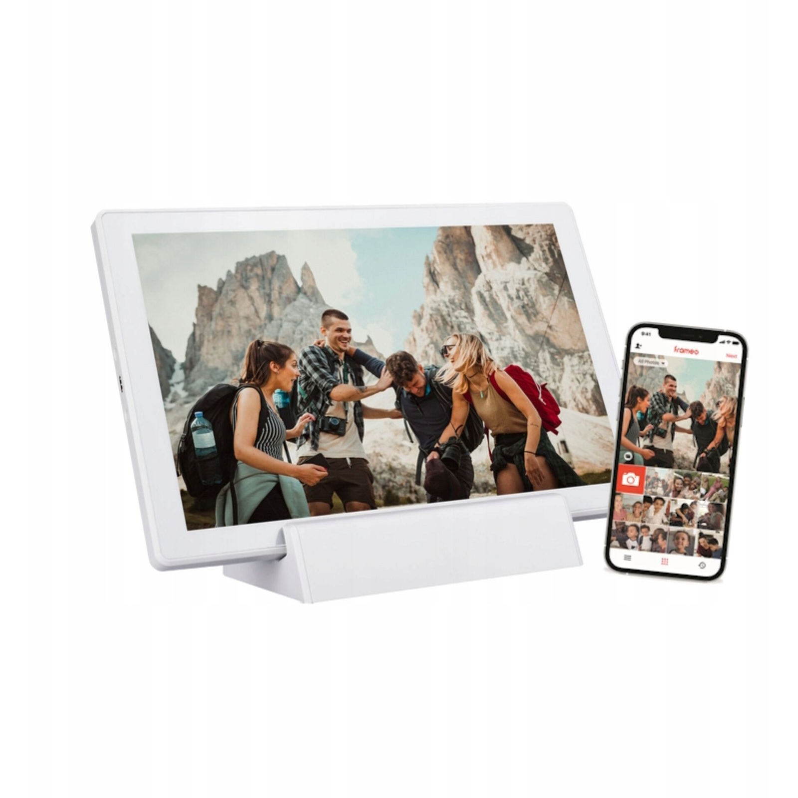 Braun DigiFrame 1011 WiFi mobil 25,7cm (10,1) biela