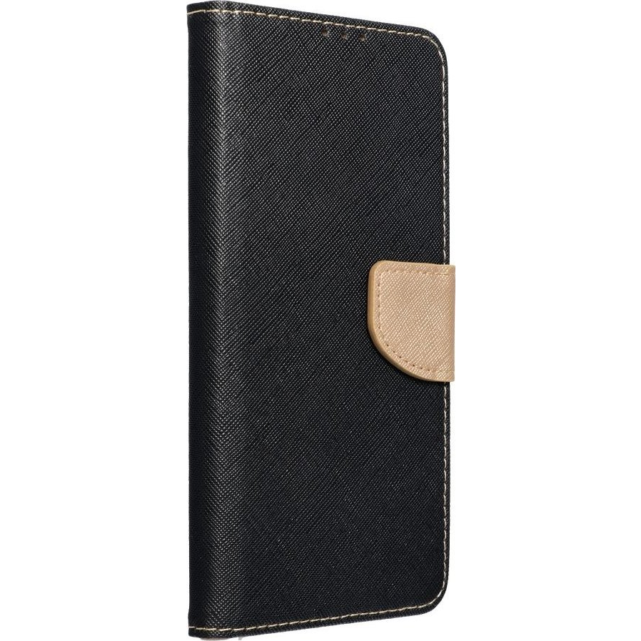 Fancy Samsung Galaxy A34 5G Flip Tok - Fekete/Arany (5903396195921)