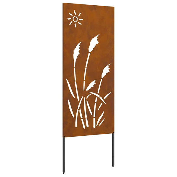 Kertvédő vászon Rozsdás 50 x 140 cm időjárásálló acél