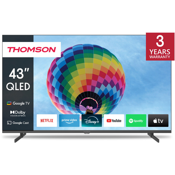 QLED THOMSON TV 43" 43QG4S14 4K UHD SMART HDR10 DOLBY ATMOS