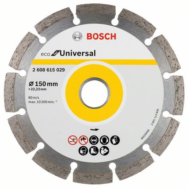 BOSCH Universal 150 x 22,23 x 2,1 x 7 mm (2.608.615.029)