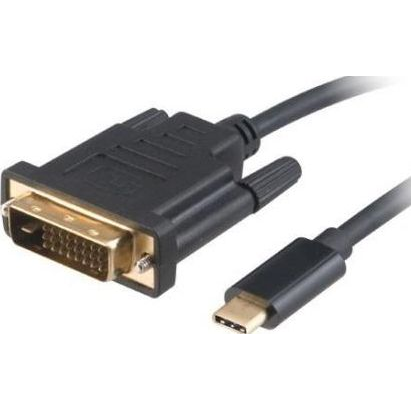 AKASA USB3.1 C - DVI-D - 18cm AK-CBCA10-18BK