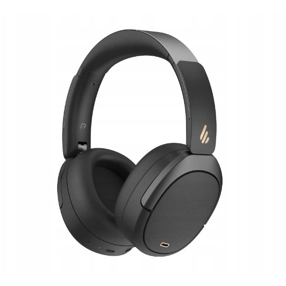 Căști Bluetooth over-ear Edifier W80 negre, cu difuzoare de 40 mm