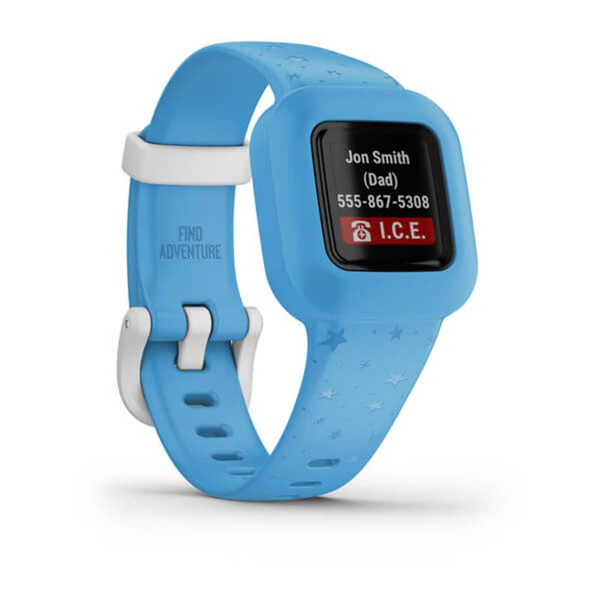 Фитнес гривна Garmin Vivofit Jr. 3, Stars Blue