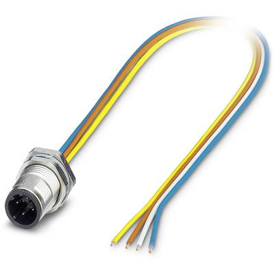 Bus system flat-type plug SACC-DSI-MSD-4CON-M12/0,5 SCO 1551901 Phoenix Contact (1551901)