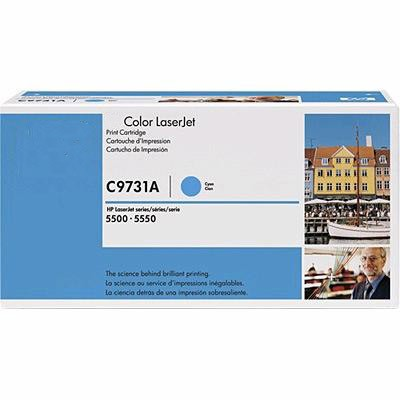 HP 645A Cyan Original LaserJet Toner Cartridge cartuccia toner 1 pz