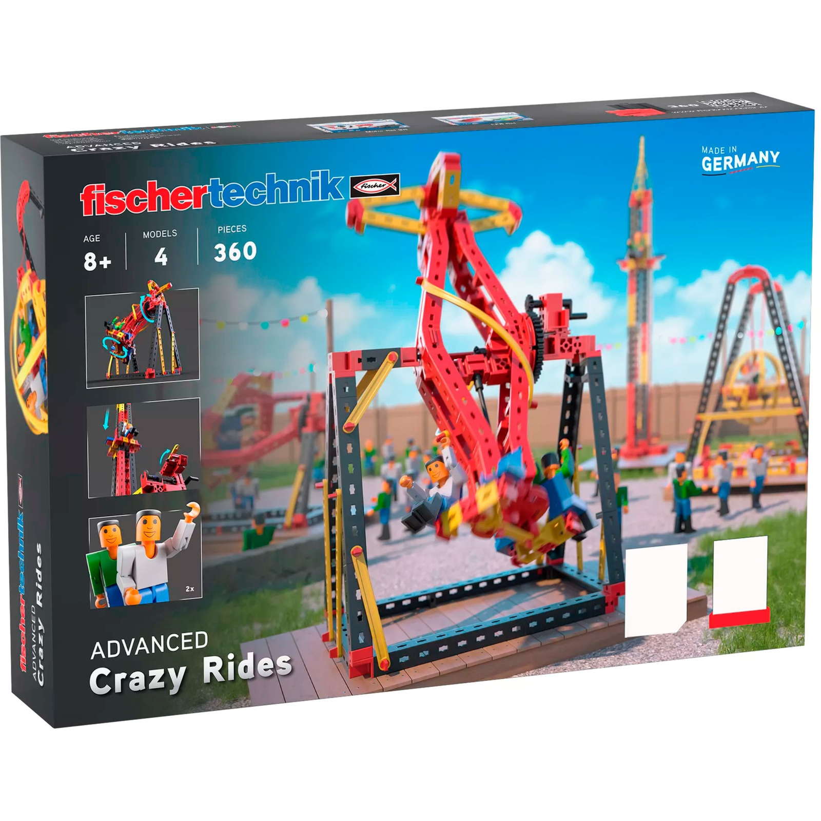 Fischertechnik Crazy Rides 360 darabos készlet (569019)