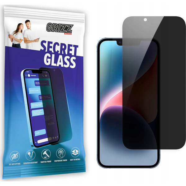 GrizzGlass Szkło prywatyzujące GrizzGlass SecretGlass Apple iPhone 14 Plus