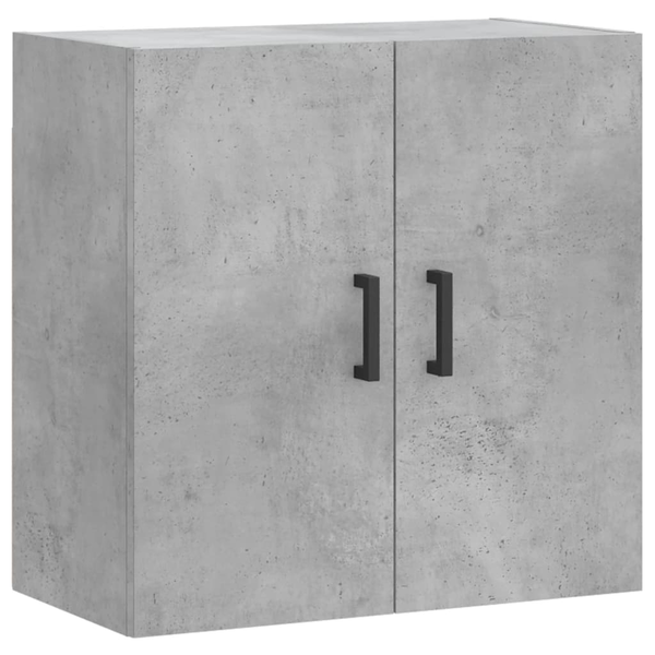 betonszürke műfa faliszekrény 60 x 31 x 60 cm