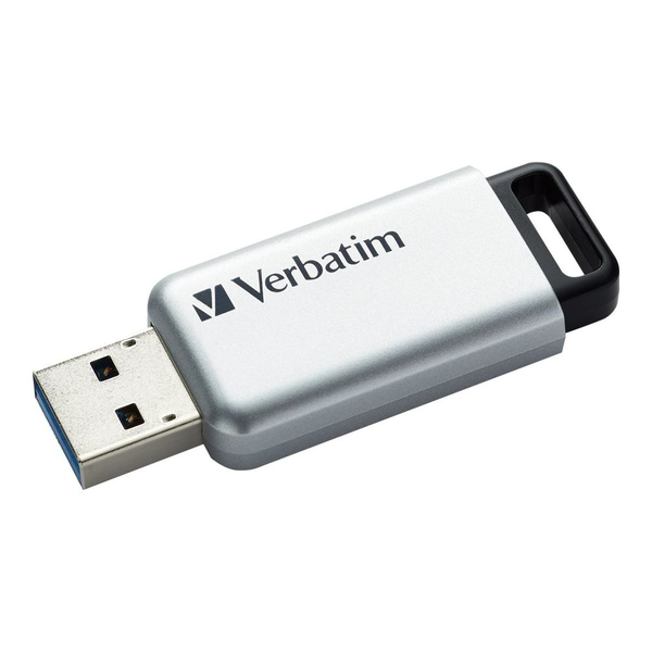 Verbatim Secure Pro USB флаш памет 32 GB USB Тип-A 3.2 Gen 1 (3.1 Gen 1) Сребърен