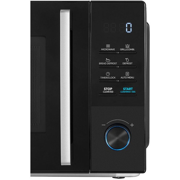 Midea MMO-AG25VB Mikrohullámú Sütő 25L 900W Grill Fekete