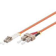 Microconnect FIB420001 cavo InfiniBand e in fibra ottica 1 m LC SC Arancione